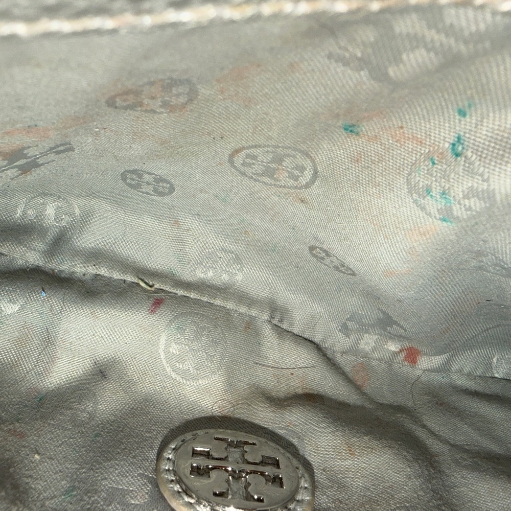 Tory Burch Silver Leather Crossbody - Picture 10 of 16